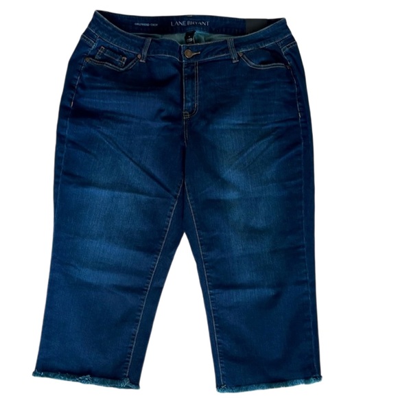 Brand New, With Tag. Lane Bryant Girlfriend Crop Denim. - Picture 1 of 5